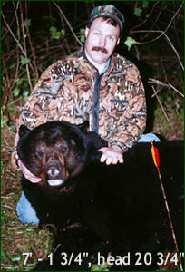 Mike and black bear